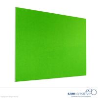 Prikbord Frameless Lime Green 90x120 cm (A)