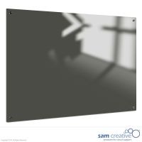 Whiteboard Glas Solid Grey Magnetic 100x180 cm