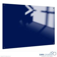 Whiteboard Glas Solid Marine Blue 60x90 cm